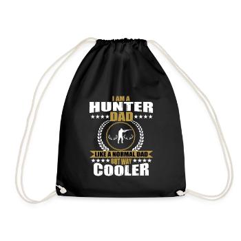 Chasseurs Papa Cadeau - Sac de sport léger - noir - Devant