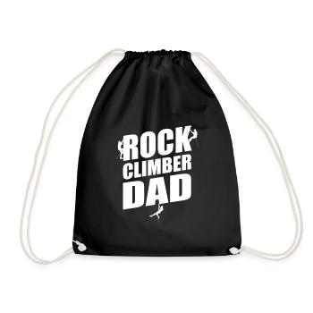 Grimpeur Papa Escalade - Sac de sport léger - noir - Devant