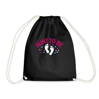 Annonce de jumelage de tante tantes Titas - Sac de sport léger - noir - Devant