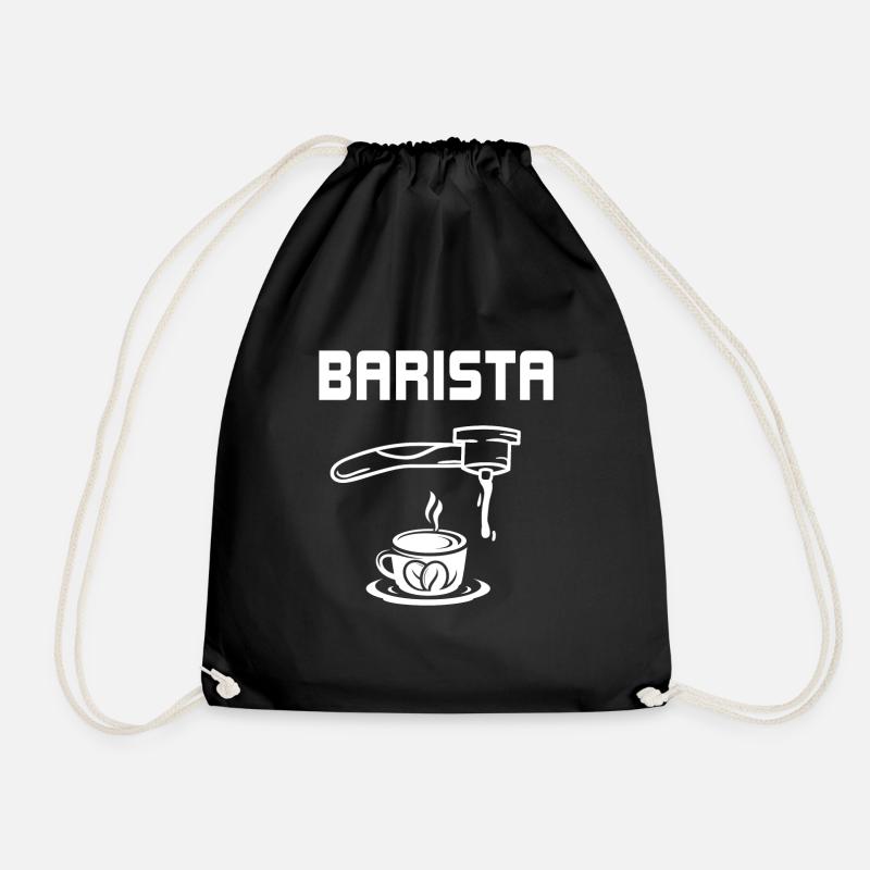 Barista - Turnbeutel - Schwarz