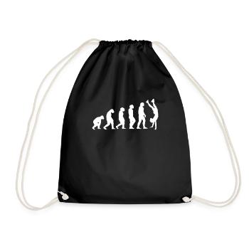Handstand Evolution - Turnbeutel - Schwarz - Vorne