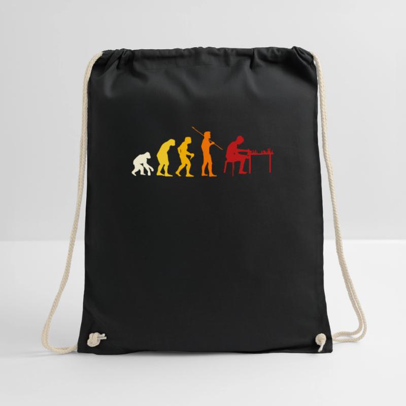 Chess Evolution Drawstring Bag
