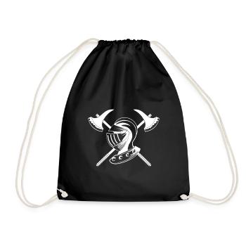 Knights of the Middle Ages - Drawstring Bag - black - Front