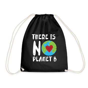 Il n’y a pas de Conception Planet-b pour le changement climatique - Sac de sport léger - noir - Devant