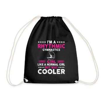 Gymanstik rythmique Filles - Sac de sport léger - noir - Devant