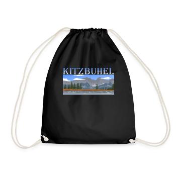 Kitzbühel - Drawstring Bag - black - Front