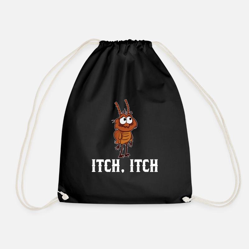 Floh Itch Itch - Turnbeutel - Schwarz