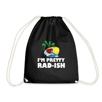 Radishes Water Sports - Drawstring Bag - black - Front