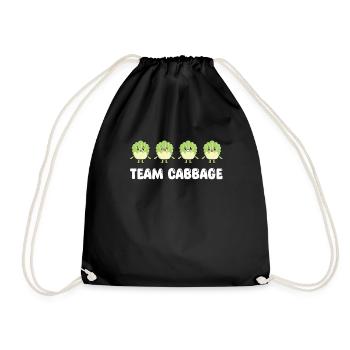 Team Kohl - Turnbeutel - Schwarz - Vorne
