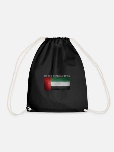 Vereinigte Arabische Emirate Dubai Abu Dhabi - Turnbeutel - Schwarz