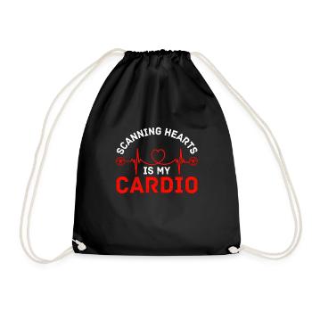 Radiology Xray Rad Tech Pharmacy Tech Phlebotomist - Drawstring Bag - black - Front