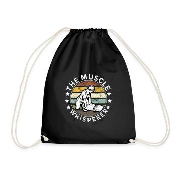 Physiothérapeute Orthophonie et massothérapie Chir - Sac de sport léger - noir - Devant