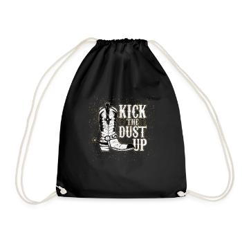 Ballet Ballerine Pole Dancer Line Dance Tap Dance - Sac de sport léger - noir - Devant