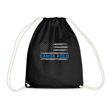 Kanupolo Amérique - Sac de sport léger - noir - Devant