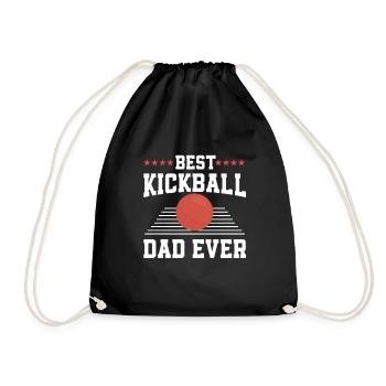 Kickball Papa - Sac de sport léger - noir - Devant
