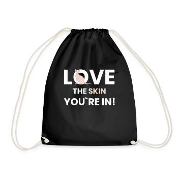 Aimez la peau de vous pour Sphynx Cat - Sac de sport léger - noir - Devant