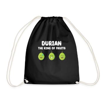 Durian - Turnbeutel - Schwarz - Vorne