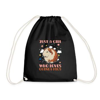 Juste une fille qui - Sac de sport léger - noir - Devant