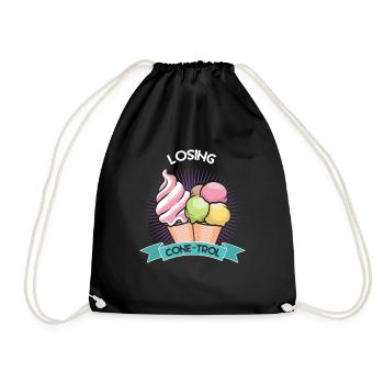 Perte de Cone-trol pour Frozen Sweet Fan - Sac de sport léger - noir - Devant