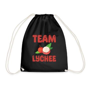 Équipe Litchi - Sac de sport léger - noir - Devant