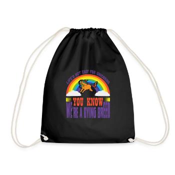 La vie n’est pas facile pour Unicorn Unicorn - Sac de sport léger - noir - Devant