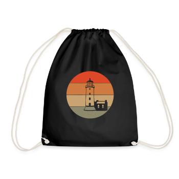 Phare - Sac de sport léger - noir - Devant