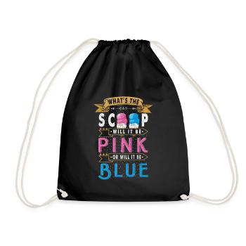 Quel est le hit, sera-t-il rose ou pour - Sac de sport léger - noir - Devant