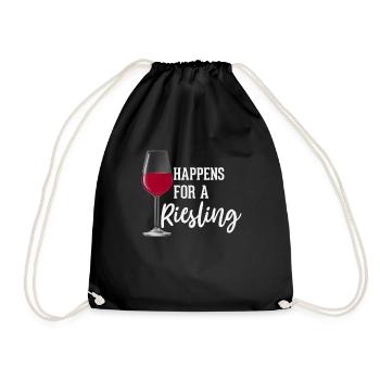 Tout se passe pour un Riesling - Sac de sport léger - noir - Devant
