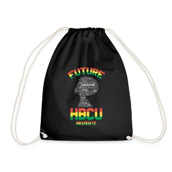 Futur diplômé Hbcu Pour Fier - Sac de sport léger - noir - Devant