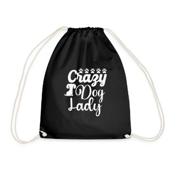 Chienne folle - Sac de sport léger - noir - Devant