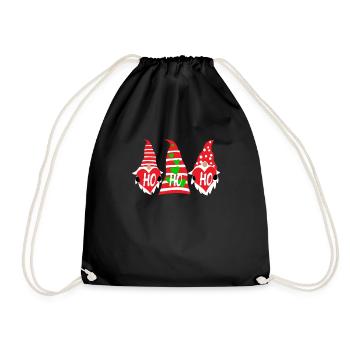 Ho Ho Ho Ugly Noël - Sac de sport léger - noir - Devant