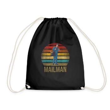 Mailman Delivery Mail You've Been Served - Turnbeutel - Schwarz - Vorne