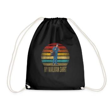 Mailman Delivery Mail You've Been Served - Turnbeutel - Schwarz - Vorne