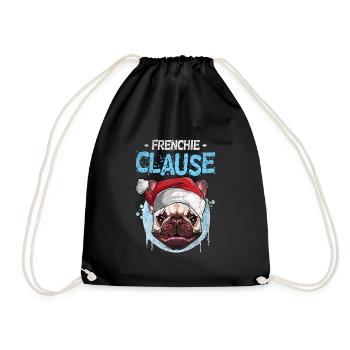 conception d’animaux de compagnie - Sac de sport léger - noir - Devant