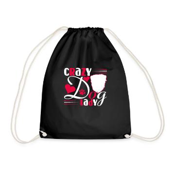 Chienne folle - Sac de sport léger - noir - Devant