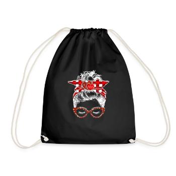 Nurse - Drawstring Bag - black - Front
