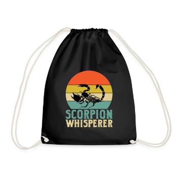 Chuchoteur de Scorpion - Sac de sport léger - noir - Devant