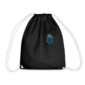 Grand T-shirt Scorpion - Sac de sport léger - noir - Devant
