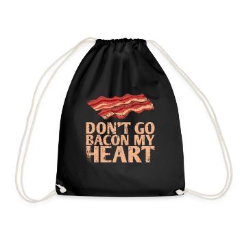 Don’t Go Bacon My Heart Marriage Design Pour Le - Sac de sport léger - noir - Devant