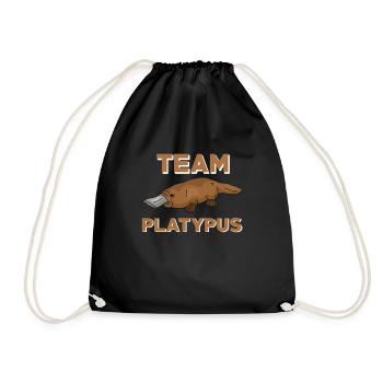 Équipe Ornithorynque - Sac de sport léger - noir - Devant
