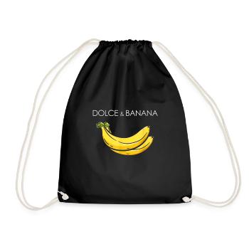 Drôle de tee-shirt sarcastique banane - Sac de sport léger - noir - Devant