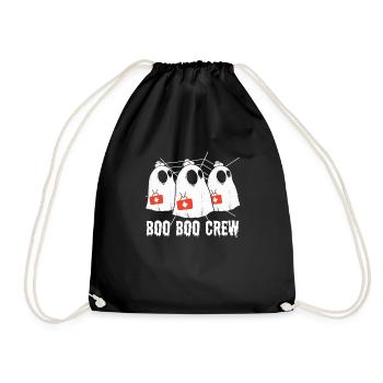 Boo Boo Crew Halloween-party-halloween-kostüm - Turnbeutel - Schwarz - Vorne