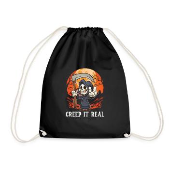 Creep It Real Halloween Costume Halloween Party - Sac de sport léger - noir - Devant
