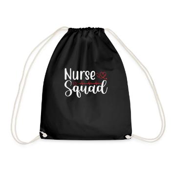 Cadre infirmier - Sac de sport léger - noir - Devant
