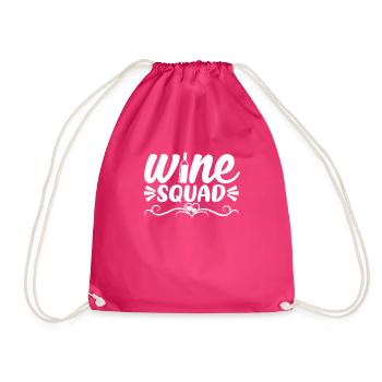 Troupe de vin - Sac de sport léger - fuchsia - Devant
