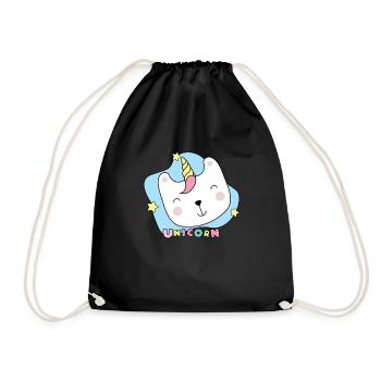 Licorne Licorne - Sac de sport léger - noir - Devant
