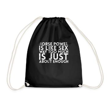J’expire les garanties de conception pour la mécanique - Sac de sport léger - noir - Devant
