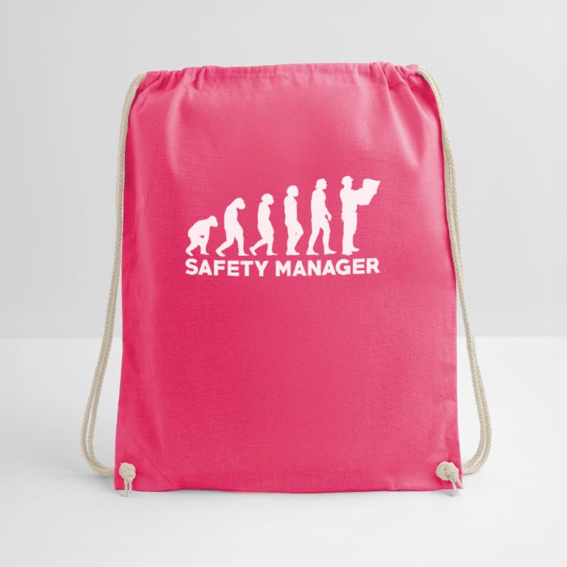 Security Manager Evolution Design Drawstring Bag