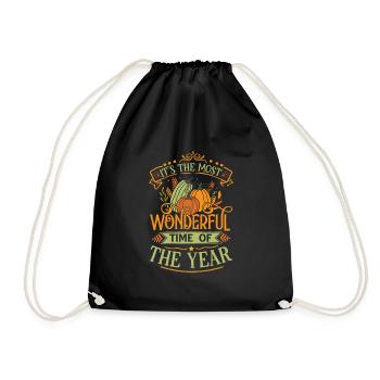 C’est la meilleure période de l’année - Sac de sport léger - noir - Devant