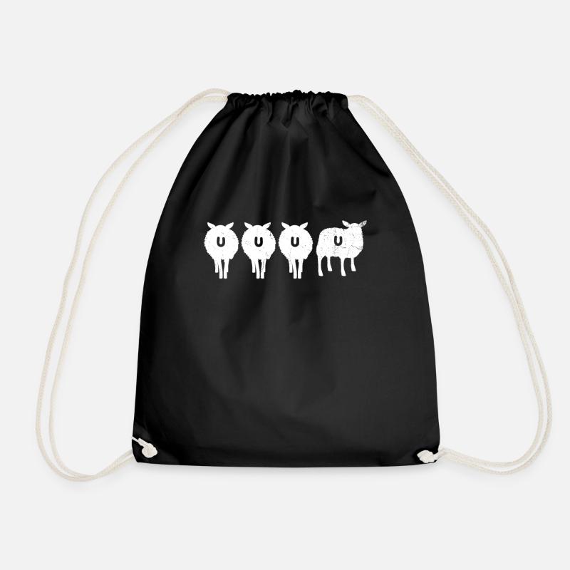 Mouton - Sac de sport léger - noir